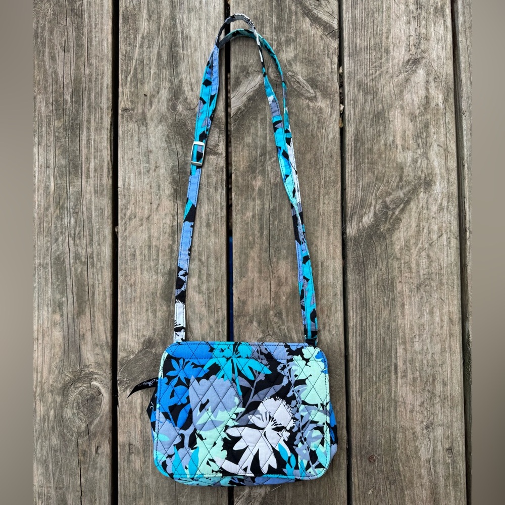 Vera Bradley Blue Floral Purse